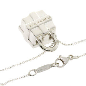 Tiffany Co Lock Necklace Silver